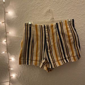 Striped shorts